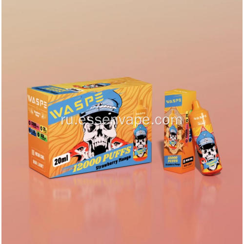 Vape Flavors Waspe 12000 Blueberry Raspberry